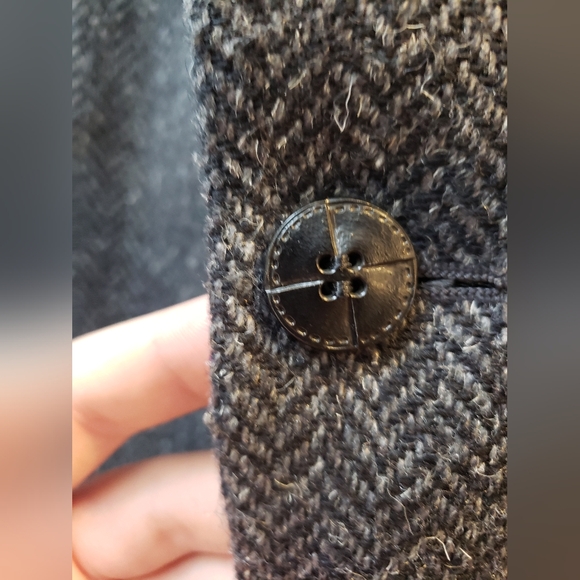 Cricketeer grey textured men's rustic suit jacket - Picture 6 of 12